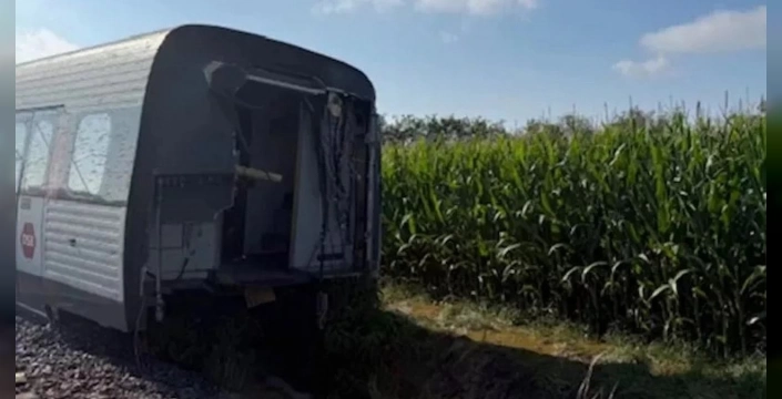 Danimarka'da tren kazası: 1 ölü, 27 yaralı