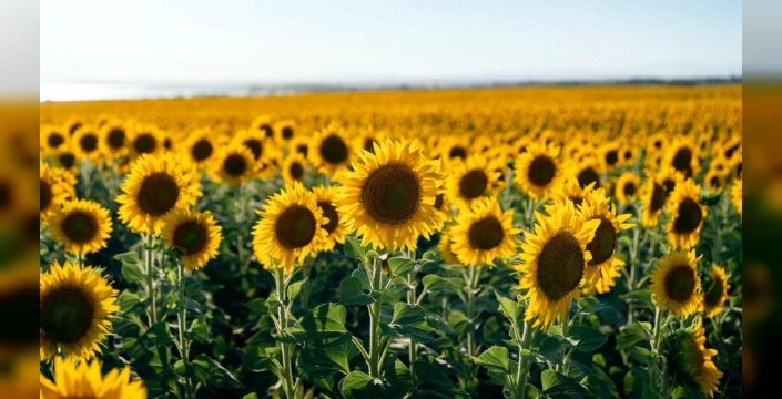 Edirne'de kuraklığa dayanıklı ayçiçeği hasadı: Anıza ekimde yüzde 30 artış