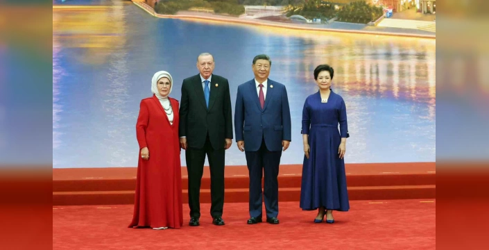 Erdoğan, Tianjin'de: ŞİÖ Zirvesi'nde resmi temaslar sürüyor