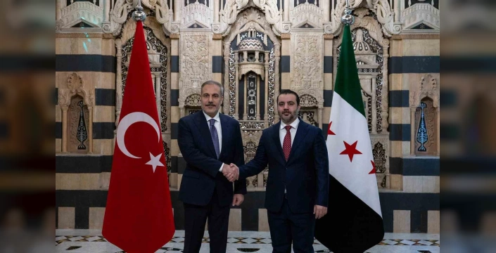 Fidan, Suriye'de görüşmeler gerçekleştirdi: İlişkilerin güçlendirilmesi üzerinde duruldu