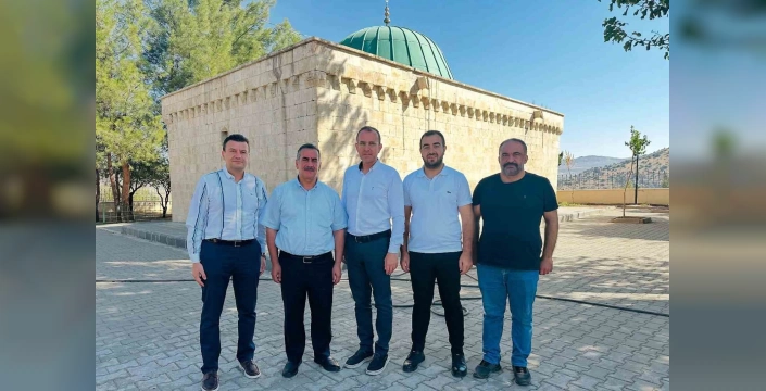 Gaziantep'te önemli ziyaret: Türbe anıtı ziyaret edildi