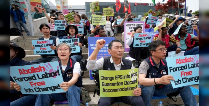 Güney Kore'de yeni işçi yasası kabul edildi