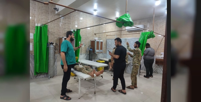 Halep'te gıda zehirlenmesi: 500 asker hastanede