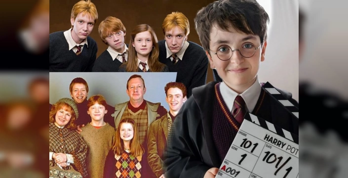 Harry Potter dizisi: Weasley ailesinin çocukları belli oldu