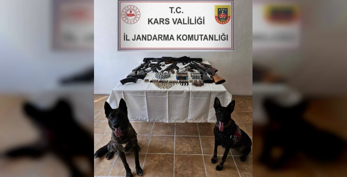 Kağızman'da büyük operasyon: Çok sayıda silah ve mühimmat ele geçirildi