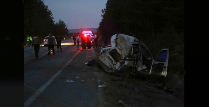 Kastamonu'da korkunç kaza: 2 ölü, 5 ağır yaralı