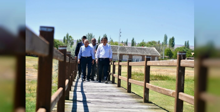 Kayseri'de Sultan Sazlığı'na yeni hizmetler