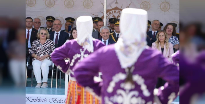 Kırıkkale'de 30 Ağustos Zafer Bayramı kutlandı