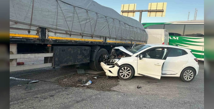 Kırıkkale'de trafik kazası: 2 yaralı