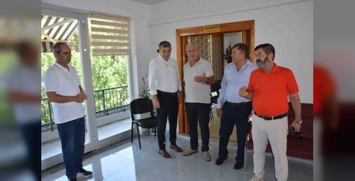 Koçarlı'da esnaf ziyaretleri: AYESOB Başkanı Künkcü'ye destek mesajı