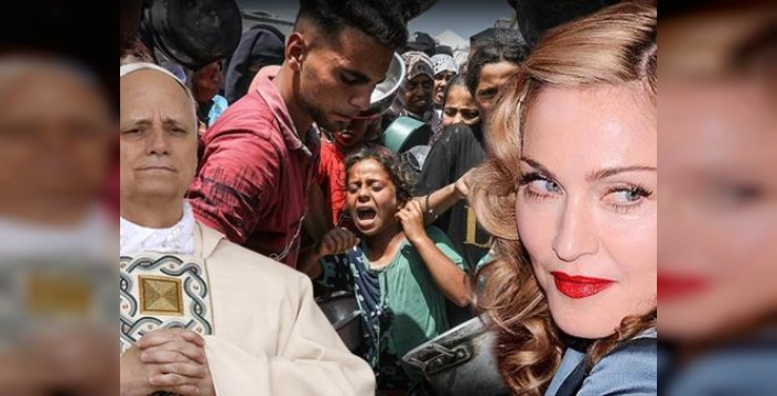 Madonna, Papa'ya Gazze çağrısı: 'Lütfen çok geç olmadan gidin'