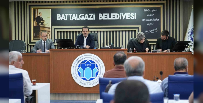 Malatya Battalgazi'de Belediye Meclisi Toplantısı: Yeni yatırımlar ve Orduzu Parkı