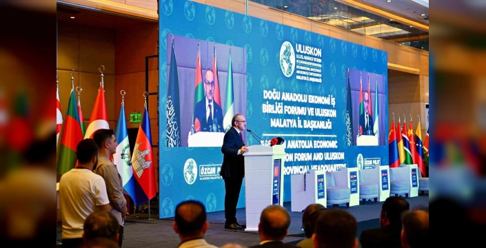 Malatya'da Doğu Anadolu Ekonomik İş Birliği Forumu: Çok sayıda ülkenin temsilcileri bir araya geldi