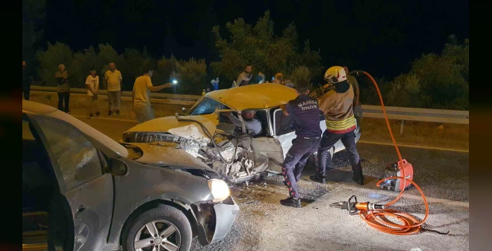 Manisa'da korkunç kaza: 7 yaralı