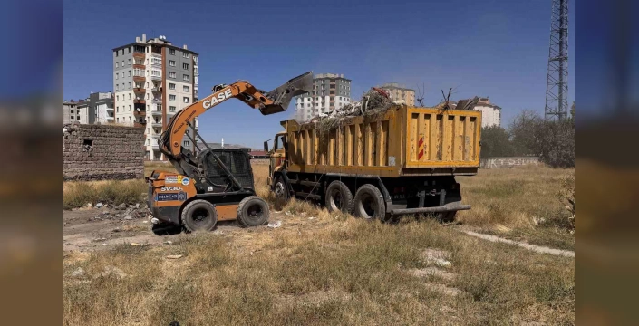 Melikgazi'de genel temizlik çalışması