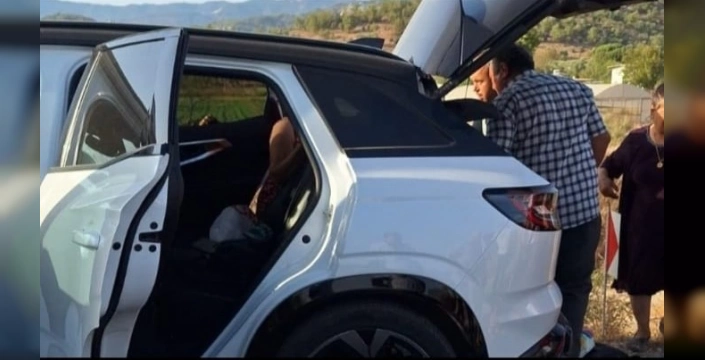 Milas'ta düğün konvoyunda kaza: 6 yaralı