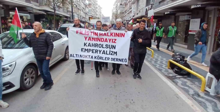 Samsun'da barış çağrısı: Gazze'de kan ve gözyaşı son bulsun