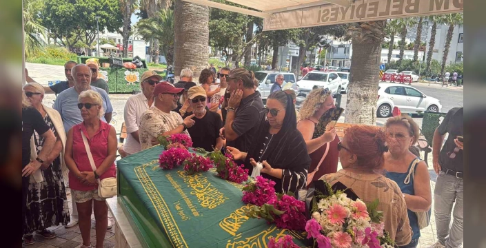 Selçuk Alagöz Bodrum'da son yolculuğuna uğurlandı