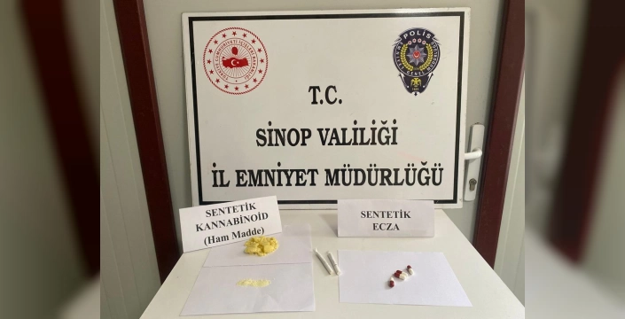 Sinop'ta uyuşturucu operasyonu: 2 tutuklama