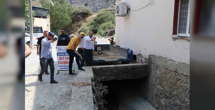 Söke'de kanalizasyon sorunu çözülüyor