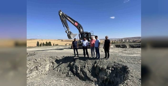 Sorgun'da yeni mezarlık alanı projesinin ilk etabı başladı
