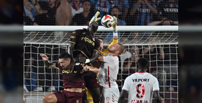 Trabzonspor-Samsunspor: 1-1'lik beraberlik