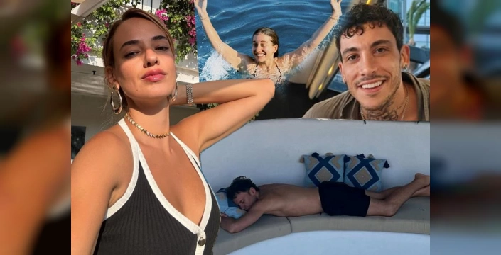 Ünlüler tatilde: Yasemin Şefkatli Fethiye'de, Edis Görgülü denizde