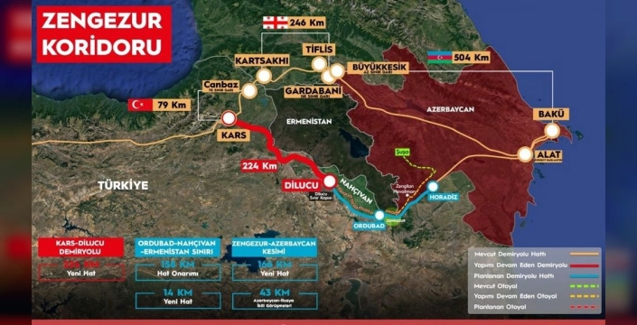 Uraloğlu açıkladı: Kars-Iğdır-Aralık-Dilucu Demiryolu Hattı'nın temeli atılıyor