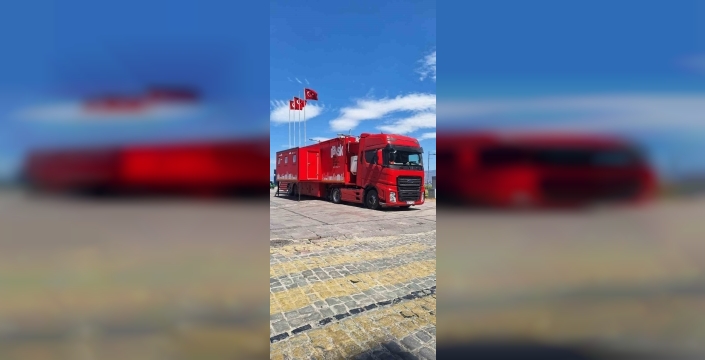 Afyonkarahisar'da DASK tırı: Deprem bilinci artırılacak