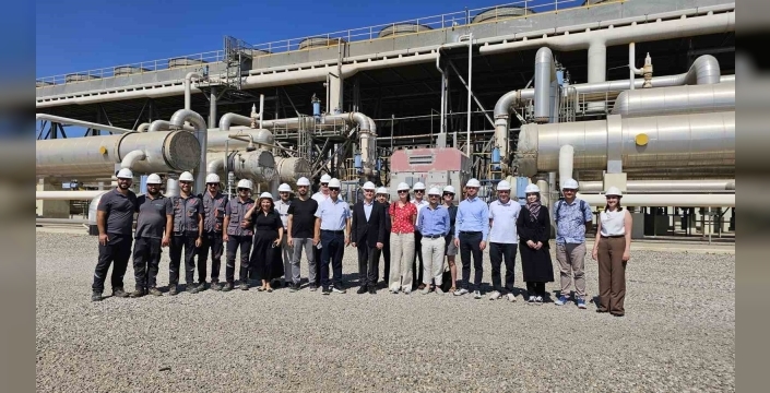 Alman iş insanları Türkiye'nin jeotermal enerji potansiyelini inceledi