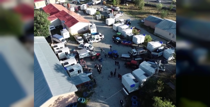 Ardahan'da 30 çobana seyyar ev dağıtımı