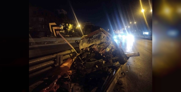 Ataşehir'de korkunç kaza: 3 yaralı