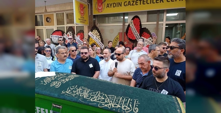 Aydın'da Gazeteci Fatma Yazıcı'yı son yolculuğuna uğurladılar