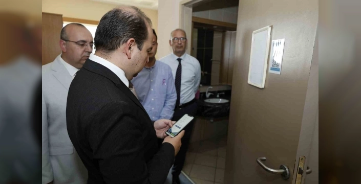 Aydın'da hastanelerde QR kodlu temizlik uygulaması başladı