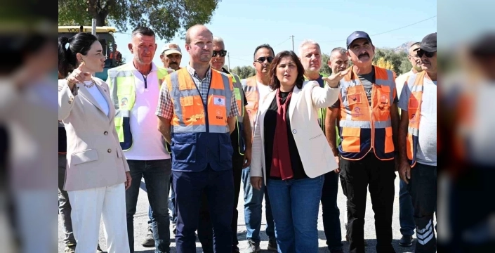 Aydın'da incelemeler: Çerçioğlu ve Sarıbaş, projeleri yerinde gördü