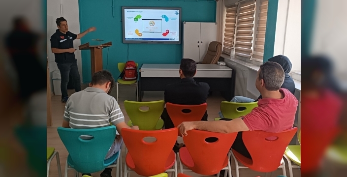 Bayburt BİLSEM'de afet ve yangın eğitimi