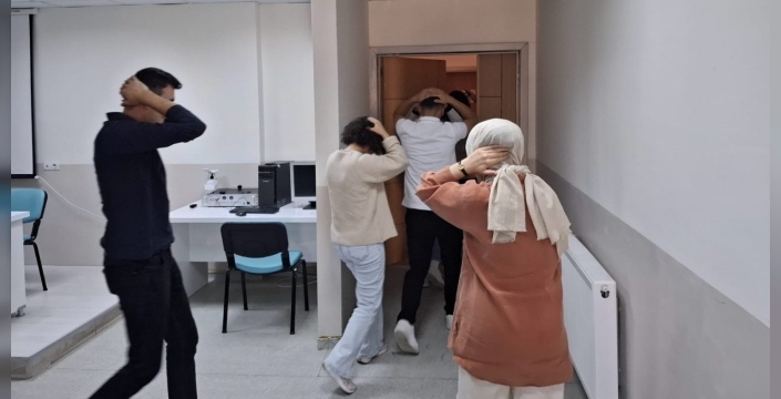 Bayburt RAM personeline afet ve yangın eğitimi