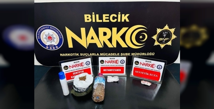 Bilecik'te uyuşturucu operasyonu: 1 tutuklama