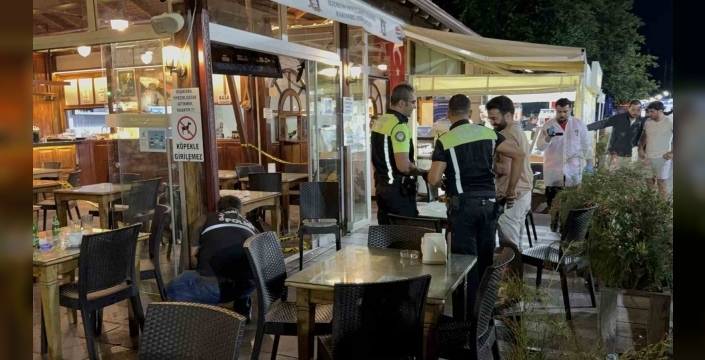 Bodrum'da kafeye kurşun yağmuru: 3 şüpheli yakalandı