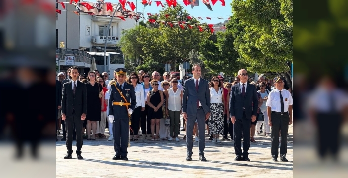 Datça'da 19 Eylül Gaziler Günü kutlandı