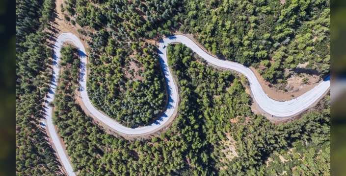 Denizli'de 8 kilometrelik yol yenileniyor