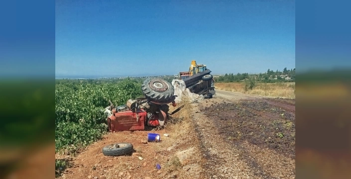 Denizli'de traktör kazası: Sürücü hayatını kaybetti