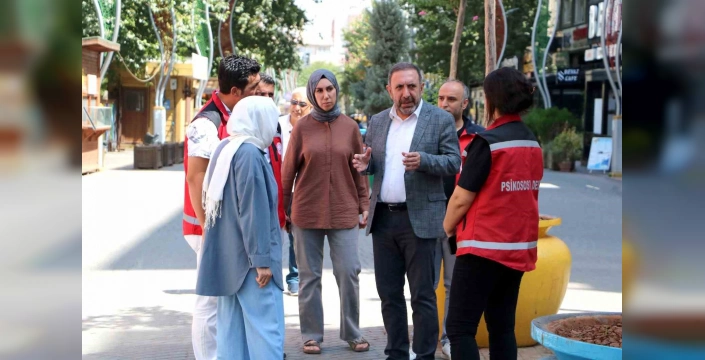 Diyarbakır'da mobil sosyal hizmet merkezi vatandaşlara ulaştı