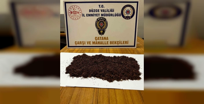 Düzce'de uyuşturucu operasyonu: 4 tutuklama