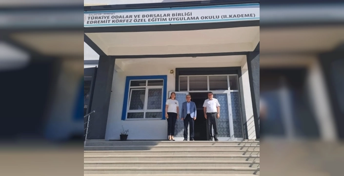 Edremit'te okul ziyaretleri: Eğitim faaliyetleri incelendi