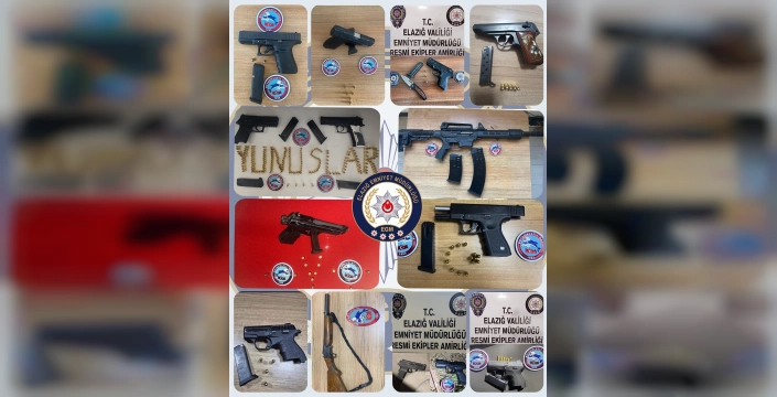 Elazığ'da 81 aranan şüpheli yakalandı