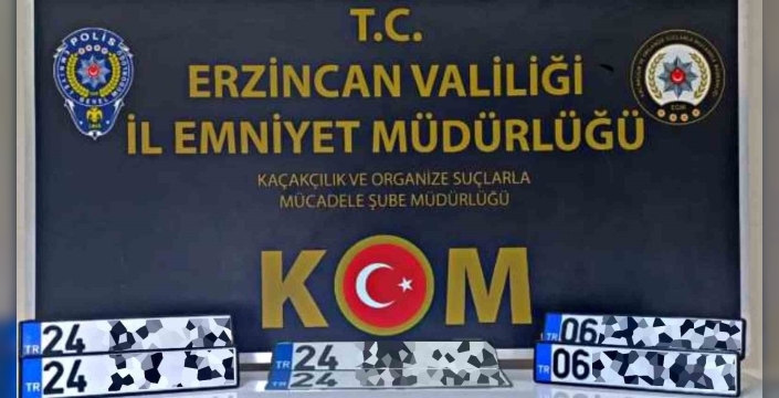 Erzincan'da 'App Plaka' Operasyonu: 5 Gözaltı