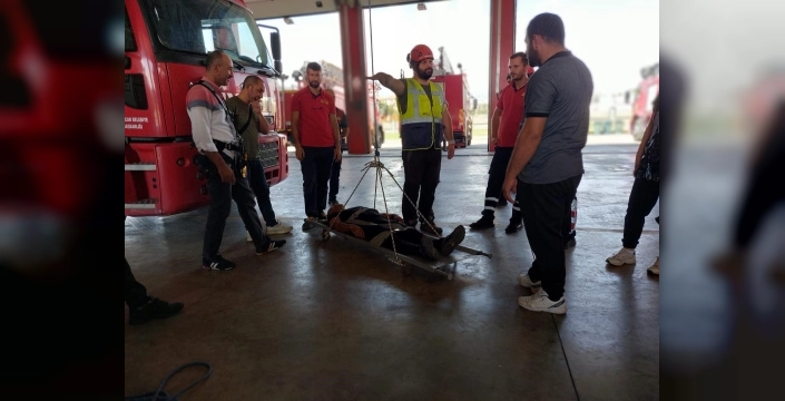 Erzincan'da yüksekte çalışma eğitimi