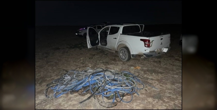 Eskişehir'de 600 bin TL'lik kablo hırsızlığı: 2 tutuklama