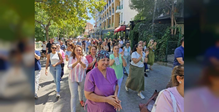 Eskişehir'de Halk Sağlığı Haftası yürüyüşü